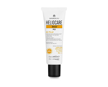 Derma products. Heliocare 360 AK Fluid