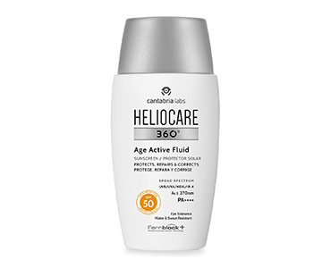 Derma products. Heliocare 360 Age active fluid SPF 50