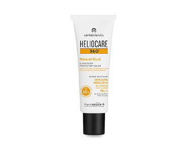Derma products. Heliocare 360 Mineral fluid SPF 50