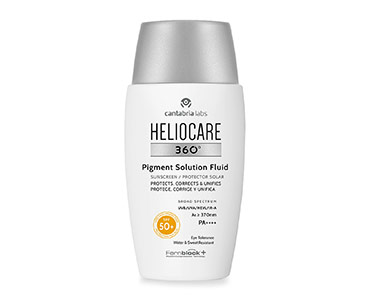 Derma products. Heliocare 360 Pigment solution fluid SPF 50